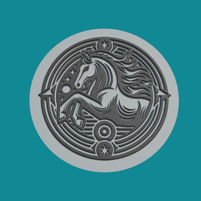 Horse Animal Pendant