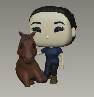 Funko Girl with horse