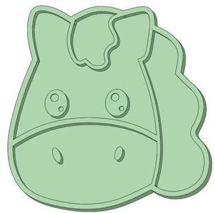Horse cookie cutter