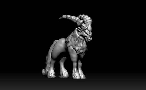 Horned Fantasy horse