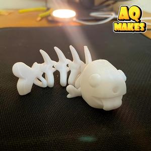Cute Flexi Fish Bone Print-in-Place