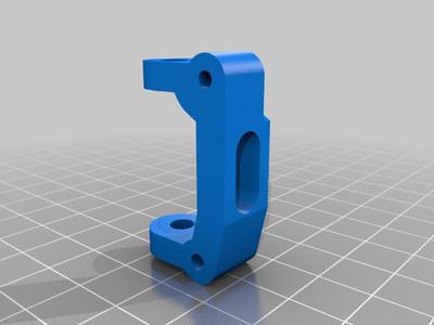 Tamiya TL-01 front upright C-bracket