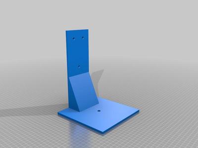 Alexa/Shelf Mount for 4x4 with hole for tripod screw