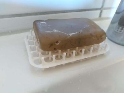 Soap holder for small sinks