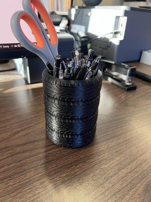 Stacked Tires Pen Holder
