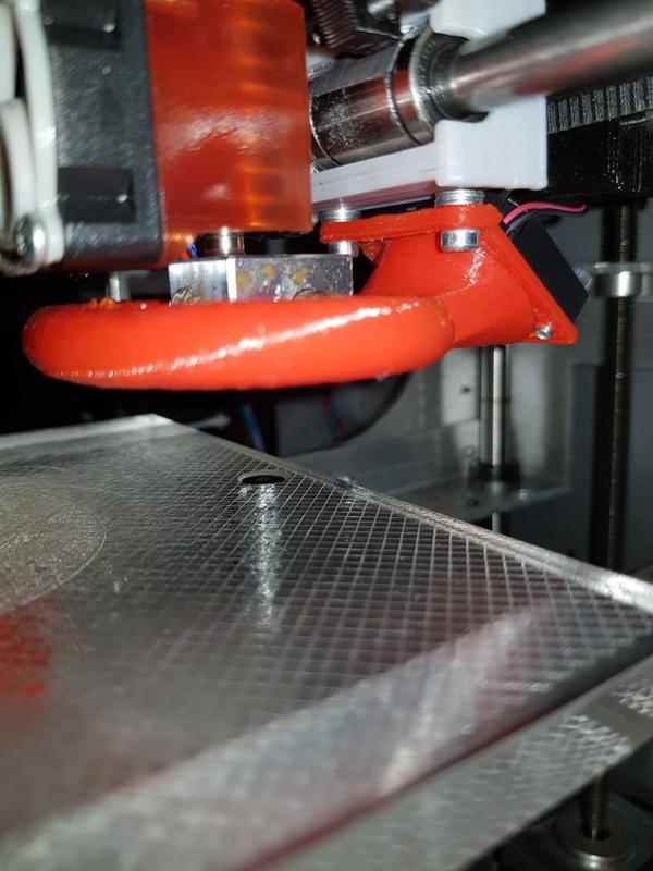 Undercarriage Fan Shroud for Lawsys New Carriage v2 - Solidoodle