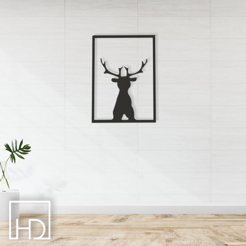 CHRISTMAS COLLECTION 1: RUDOLPH WALL DECORATION BY: HOMEDETAIL