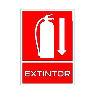 Señalización de extintor