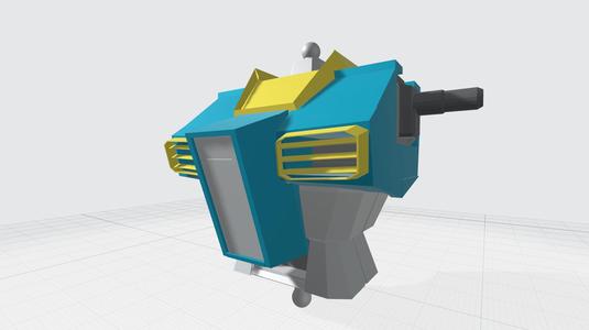 1 to 100 scale Gundam or GM Upper torso