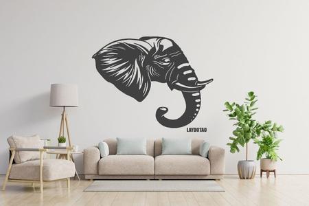 ELEPHANT ANIMAL DECO