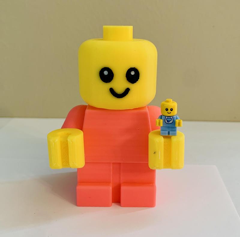 Scaled LEGO Baby Minifigure