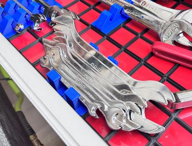 Thinset Metric Wrench Holders - Gridfinity