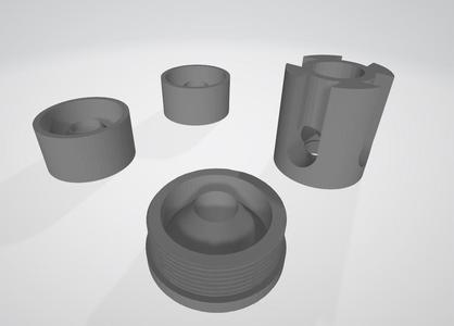 Air Venturi Avenger internal baffle cone strip stack
