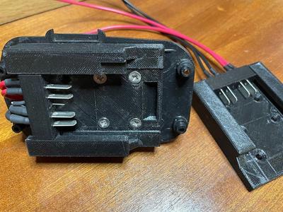 Battery pack connector or adapter for Aldi "Active Energy" 20V or 40V lithium packs