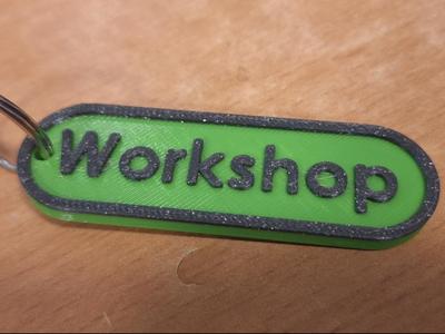 Tags for rooms, cabinets, machines and other stuff