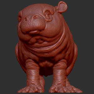COLLECTIBLE baby hippopotamus