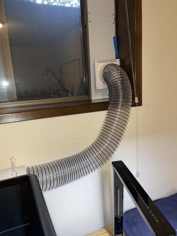 3D Printer Exhaust Vent Adapter