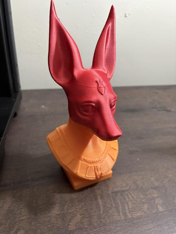 Egyptian God Anubis Head Model