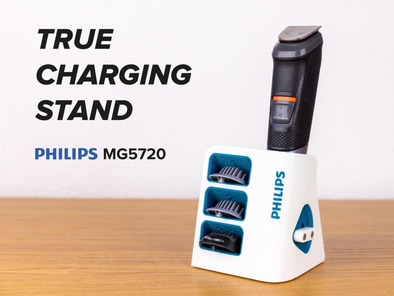 True charging stand for PHILIPS MG5720