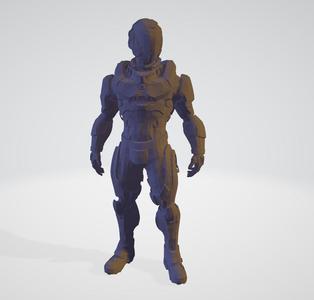 Figurine space war