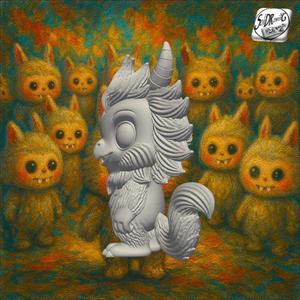 Labubu Moonlight Mage – SoliDRawinGs SG-LABUBU012