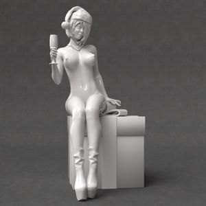 Merry Christmas figurine