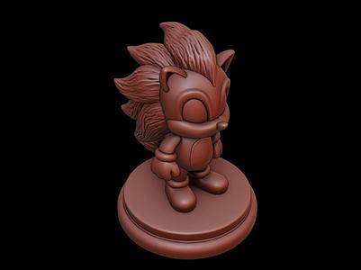 Hedgehog Animal Figure Printable