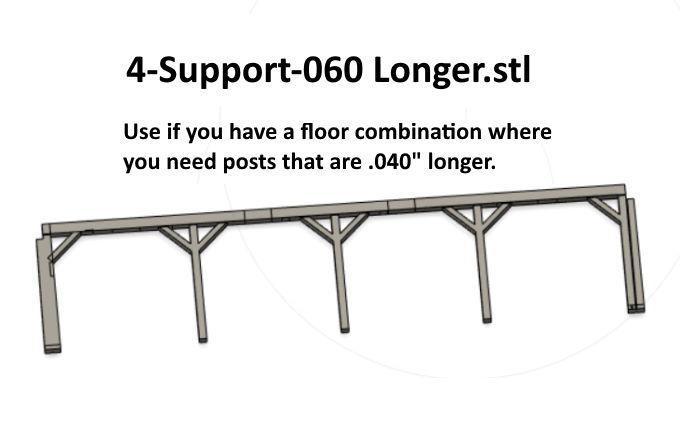 N Scale -- Roof Supports for Roundhouse...