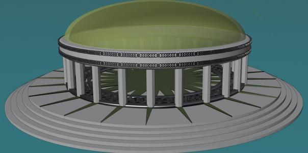 domed sun temple
