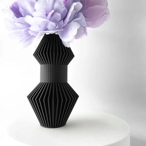 The Anter Vase, Modern and Unique Home Decor for Dried and Preserved Flower Arrangement  | STL File   
