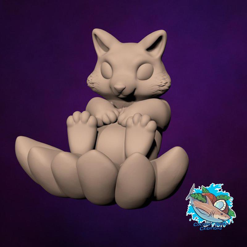 Kistune 6 tailed fox