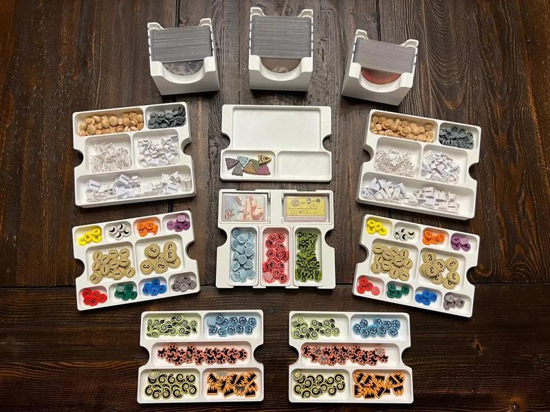 Spirit Island Insert / Organizer - Holds All Expansions Through Nature Incarnate   