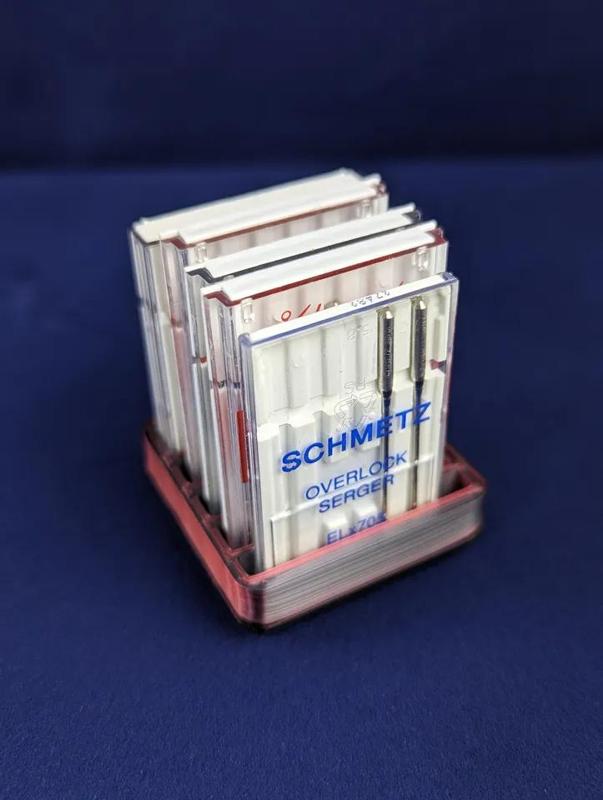 Gridfinity Sewing Needle Box Holder   