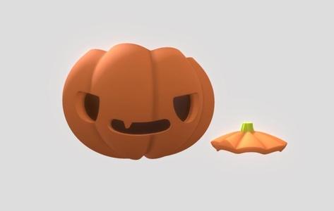 Kawaii Pumpkin Box