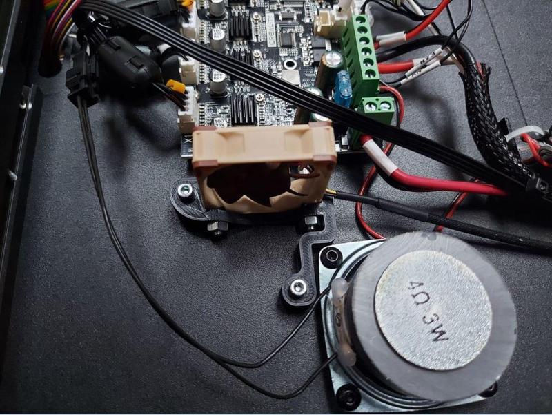 Ender 6 Mainboard Fan Upgrade to 40x10