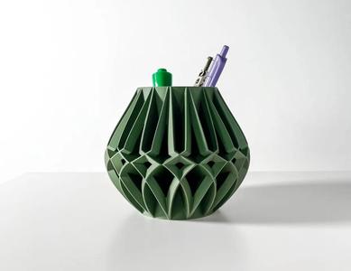 The Janio Pen Holder | Desk Organizer and Pencil Cup Holder | Modern Office and Home Decor   