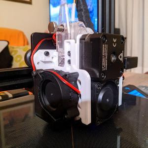 4020 Fan mod for BMG + V6 + ABL Direct Drive Extruder by TwoPuncakes