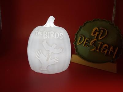 The Birds HALLOWEEN PUMPKIN LIGHT