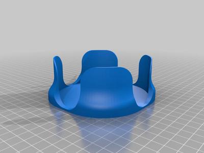 coaster holder for cats (https://www.thingiverse.com/thing:1472192)