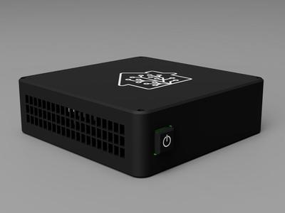 Mini-ITX PC fully printed case