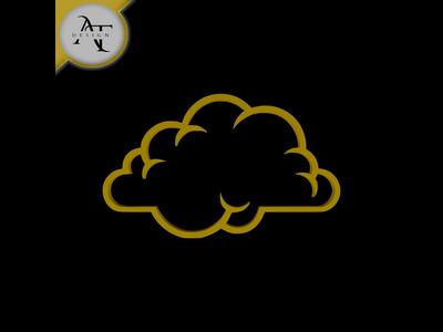 Simple Cloud Symbol - 2D Art