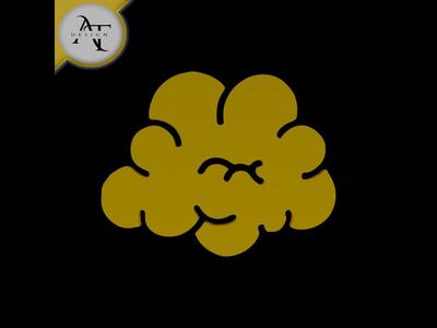 Simple Cloud Symbol - 2D Art