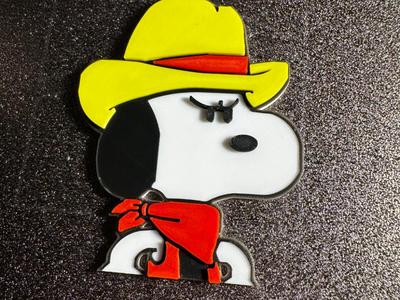 Snoopy Cowboy Keychain