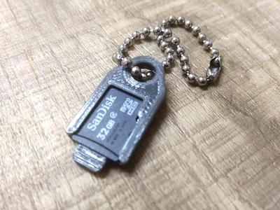 Micro SD card holder