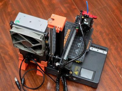Raised Floor Style PSU Stand for KINGROON KP3S