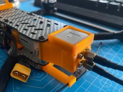 RangeX dual antenna mount with gps (25x25mm)