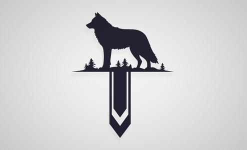 WOLF / DOG / ANIMAL / PET / HOME / BOOKMARK / BOOKMARK / SIGN / BOOKMARK / GIFT / BOOK / BOOK / SCHOOL / STUDENTS / TEACHER / OFFICE / WITHOUT SUPPORTS
