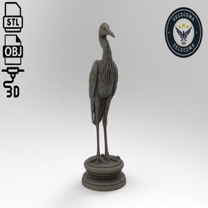 Heron Animal 3d Printing