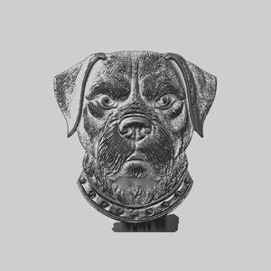 Dog Animal Metal Head