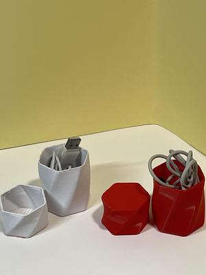 cable box organizer